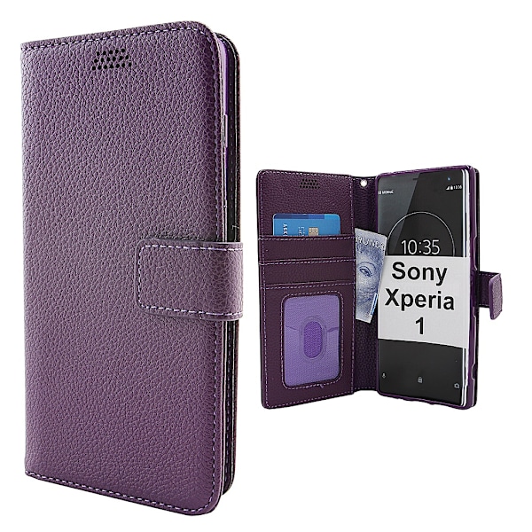 New Standcase Wallet Sony Xperia 1 (J9110) Lila