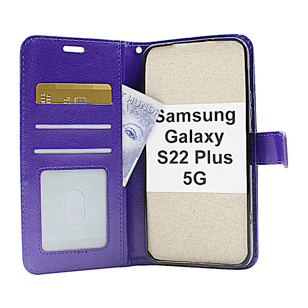 Crazy Horse Wallet Samsung Galaxy S22 Plus 5G (SM-S906B/DS) Grön