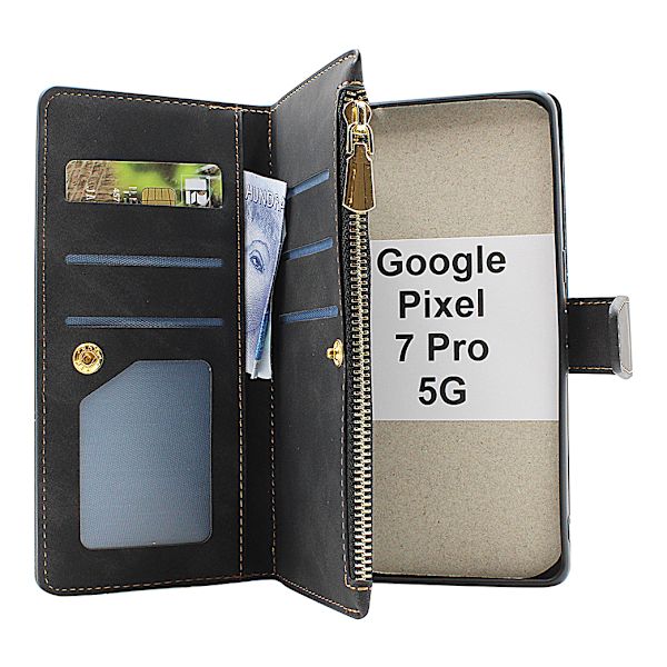XL Standcase Lyxfodral Google Pixel 7 Pro 5G Brun