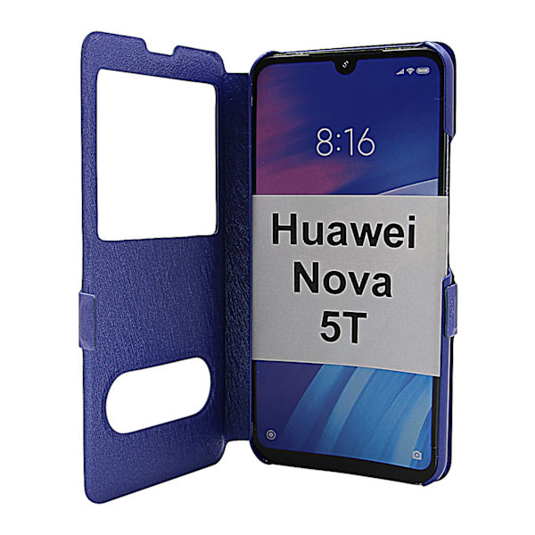Flipcase Huawei Nova 5T Blå