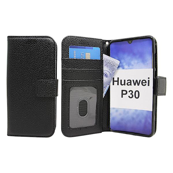 New Standcase Wallet Huawei P30 Svart