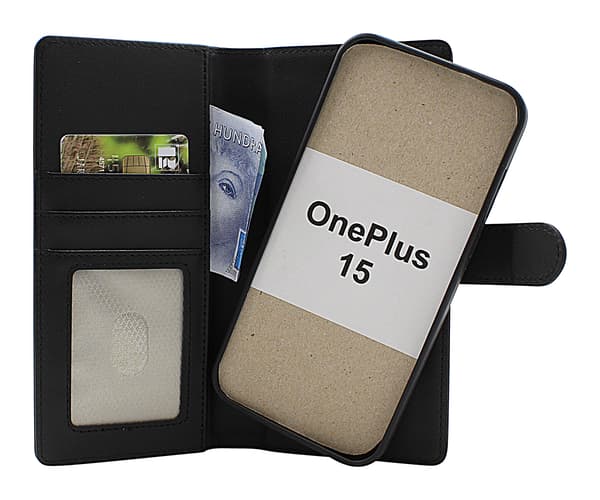 Skimblocker OnePlus 15 Magnet Plånboksfodral