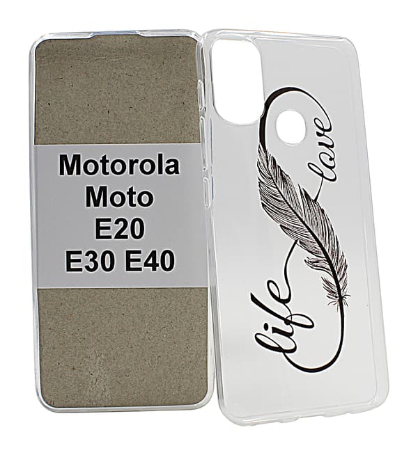 Designskal TPU Motorola Moto E20 / E30 / E40