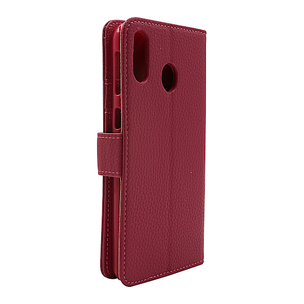 New Standcase Wallet Samsung Galaxy M20 (M205F) Hotpink