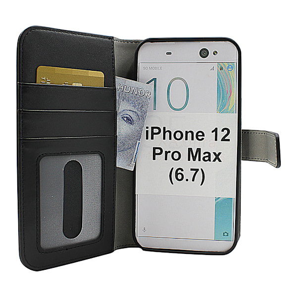 Skimblocker Magnet Fodral iPhone 12 Pro Max (6.7)