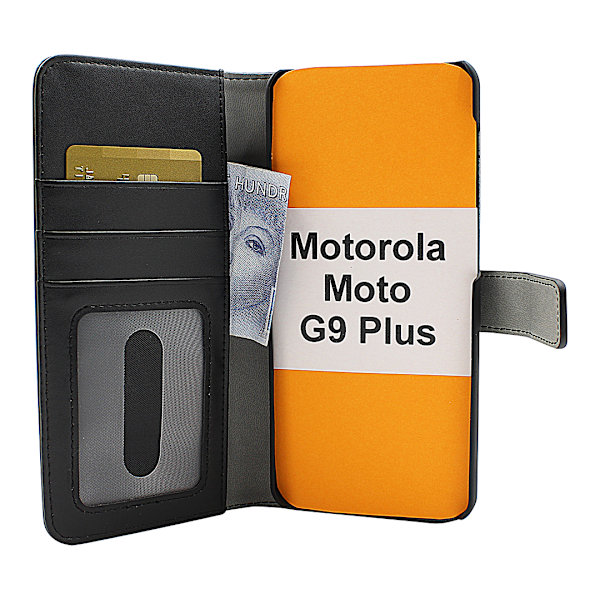 Skimblocker Magnet Fodral Motorola Moto G9 Plus