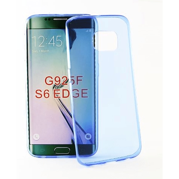 Transparent TPU skal Samsung Galaxy S6 Edge Grå