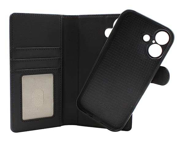 Skimblocker iPhone 17 Magnet Plånboksfodral Svart