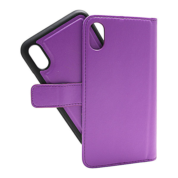 Skimblocker Magnet Wallet iPhone Xs Max Lila
