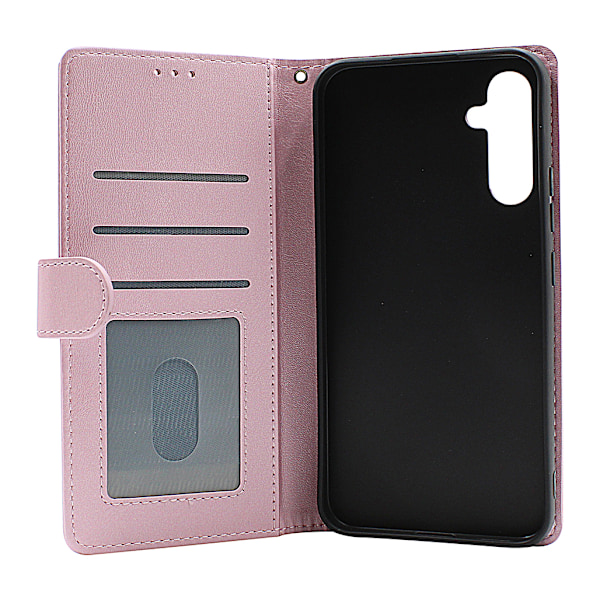 Zipper Standcase Wallet Samsung Galaxy A34 5G Grå