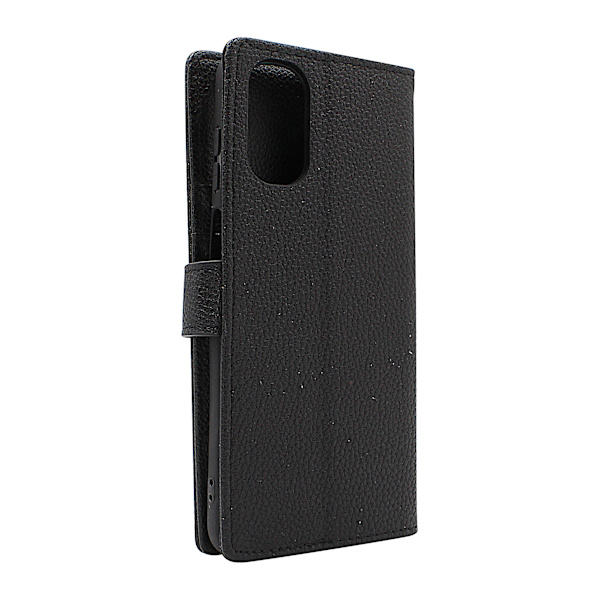 New Standcase Wallet Motorola Moto G22 Ljusblå