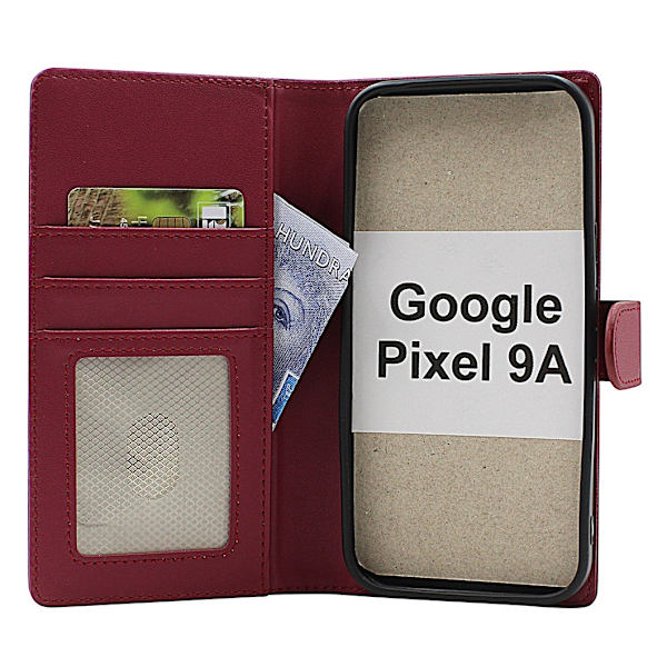 Skimblocker Google Pixel 9a Plånboksfodral Brandy
