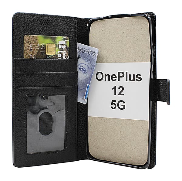 New Standcase Wallet OnePlus 12 5G Hotpink