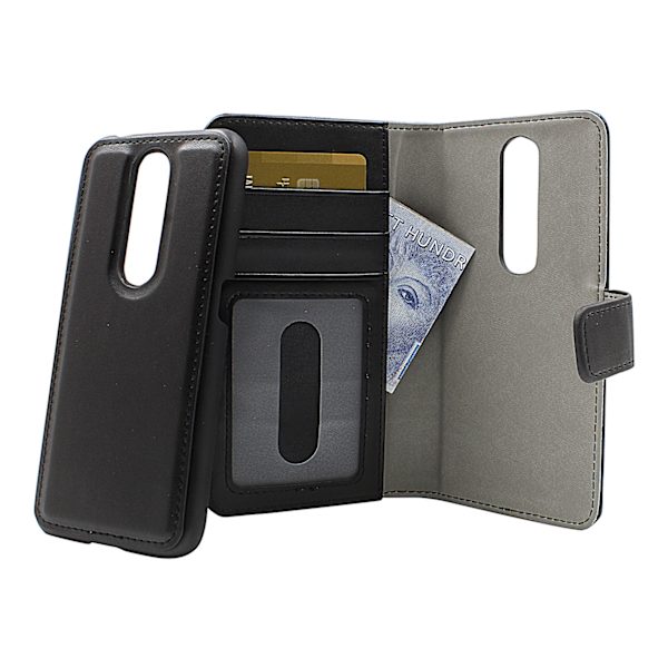 Skimblocker Magnet Wallet Nokia 4.2 (Svart)
