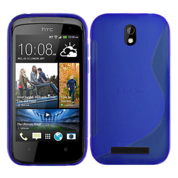 S-Line skal HTC Desire 500 Blå