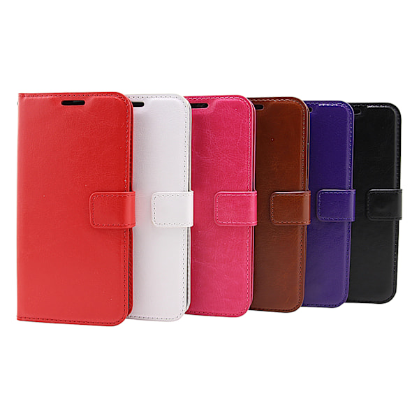 Crazy Horse Wallet Huawei P Smart 2019 Röd
