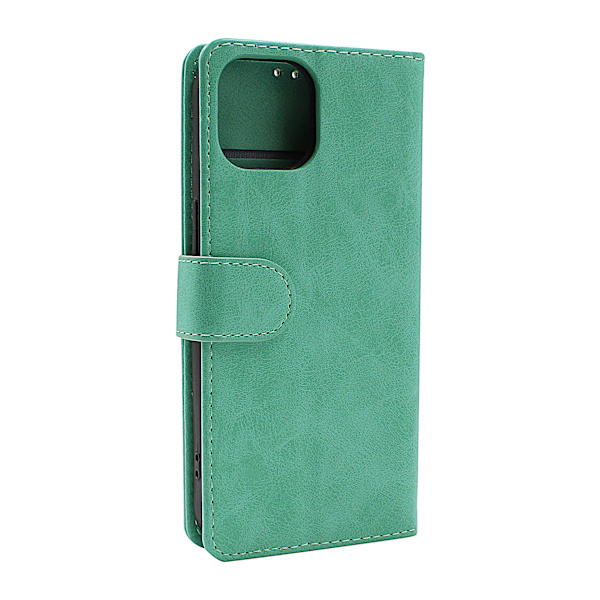 Zipper Standcase Wallet iPhone 13 (6.1) Aqua