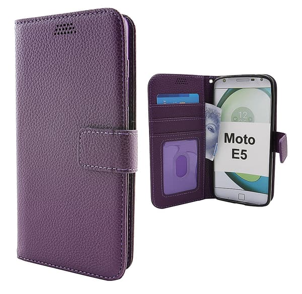 New Standcase Wallet Motorola Moto E5 / Moto E (5th gen) Lila