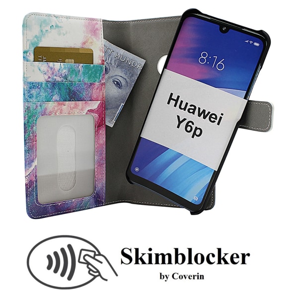 Skimblocker Magnet Designwallet Huawei Y6p