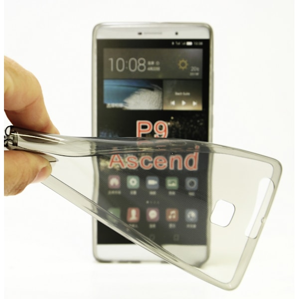 Ultra Thin TPU Skal Huawei P9 Grå