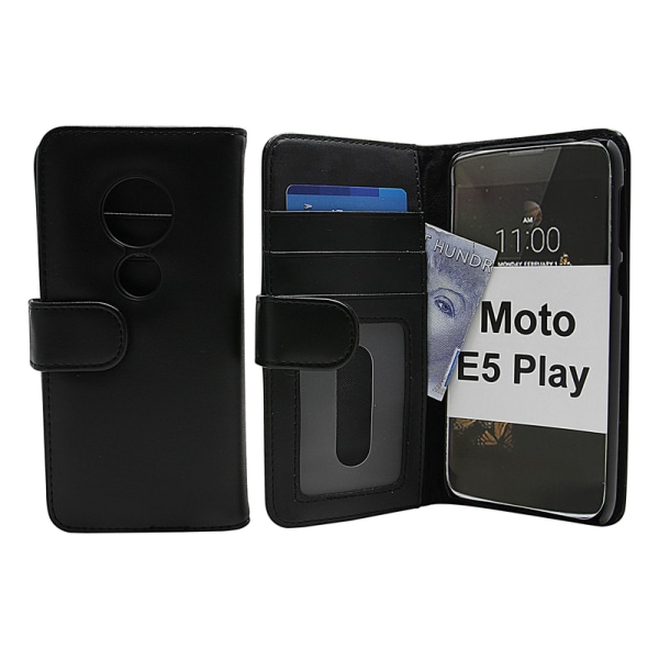 Skimblocker Plånboksfodral Motorola Moto E5 Play Grön