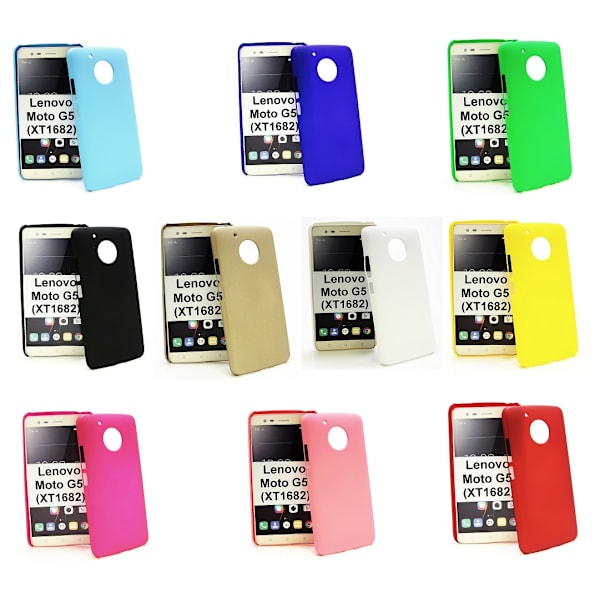 Hardcase Lenovo Moto G5 (XT1682 / XT1676) Svart