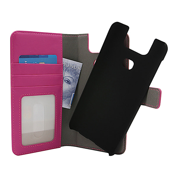 Skimblocker Magnet Wallet Asus ZenFone 6 (ZS630KL) Hotpink