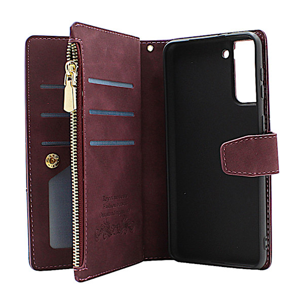 XL Standcase Lyxfodral Samsung Galaxy S21 Plus 5G (SM-G996B) Svart