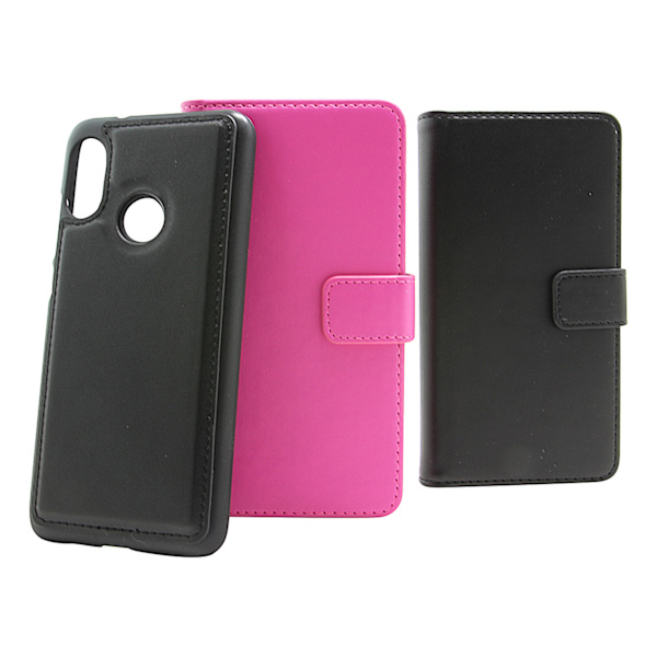 Skimblocker Magnet Wallet Xiaomi Mi A2 Lite Svart