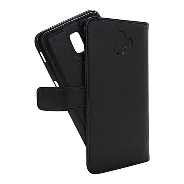 Skimblocker Magnet Wallet Samsung Galaxy J6 Plus (J610FN/DS) Svart