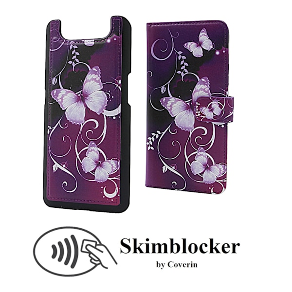 Skimblocker Magnet Designwallet Samsung Galaxy A80 (A805F)