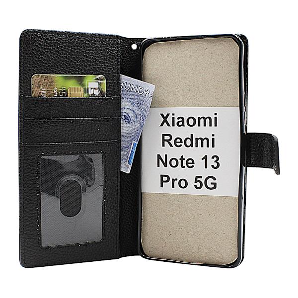 New Standcase Wallet Xiaomi Redmi Note 13 Pro 5G Svart