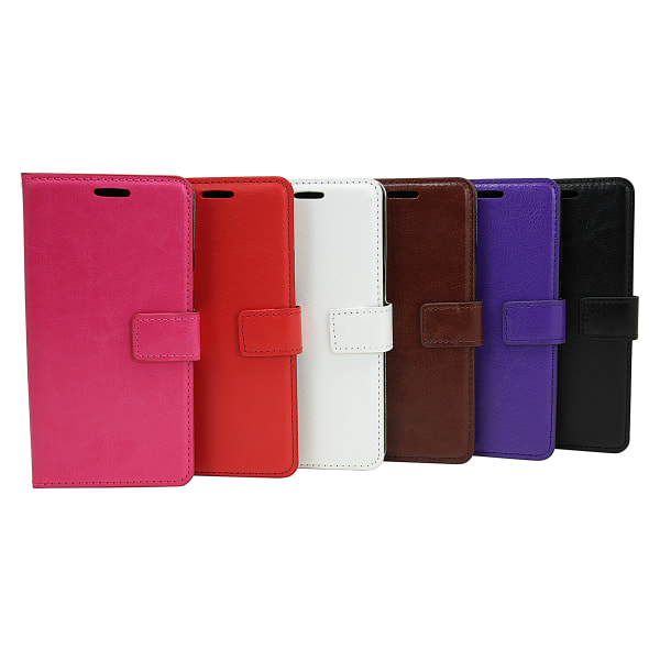 Crazy Horse Wallet LG K11 (LMX410) Röd