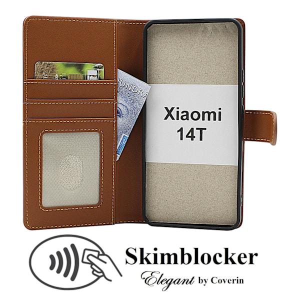 Skimblocker Xiaomi 14T 5G Plånboksfodral Happy Cherry