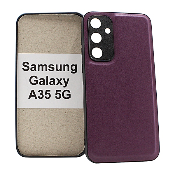 Magnetskal Samsung Galaxy A35 5G Mörklila