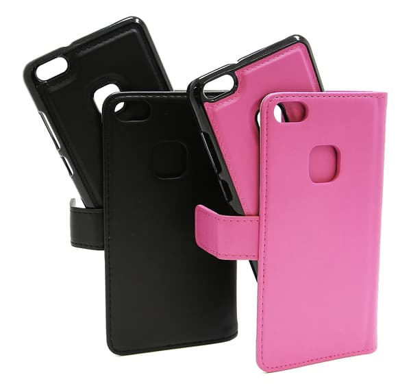 Magnet Wallet Huawei P10 Lite Hotpink