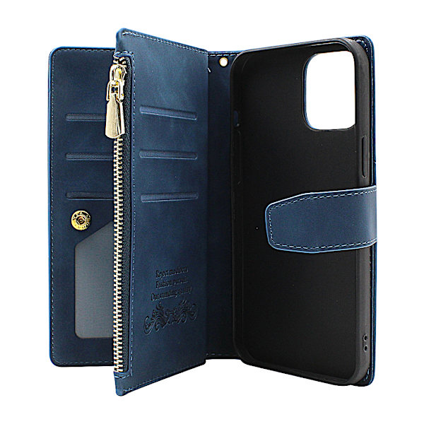 XL iPhone 12 Pro Max Lyx Plånboksfodral Brun