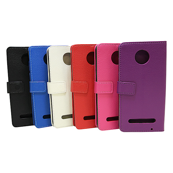 Standcase Wallet Motorola Moto Z3 Play Hotpink