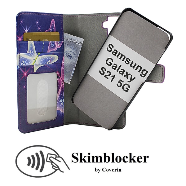 Skimblocker Magnet Designwallet Samsung Galaxy S21 5G