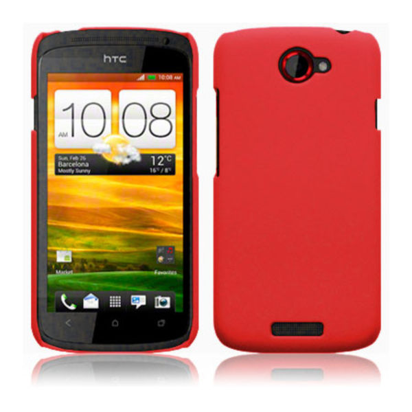 Hardcase skal HTC One S Röd