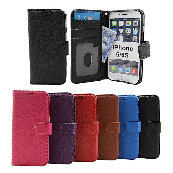 New Standcase Wallet iPhone 6/6s Svart