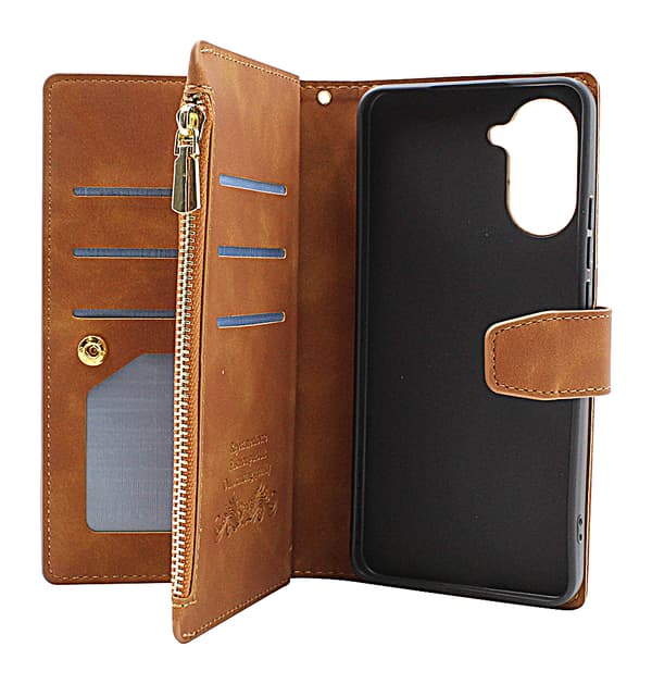 XL OnePlus Nord CE5 (CPH2719) Lyx Plånboksfodral Lila