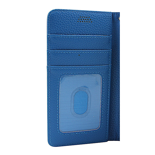 New Standcase Wallet Motorola One Hyper Blå