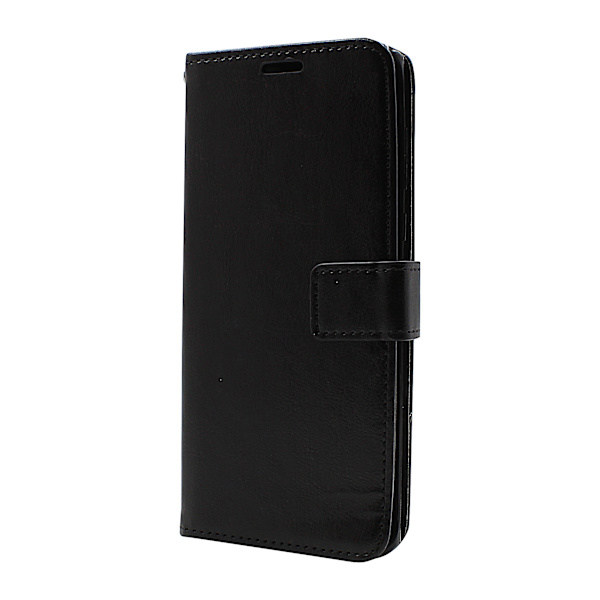 Crazy Horse Wallet Motorola Edge Plus (Svart) Turkos