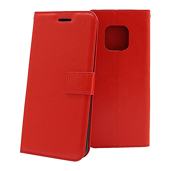 Crazy Horse Wallet Huawei Mate 20 Pro Röd