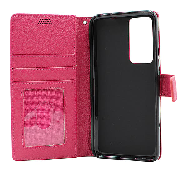 New Standcase Wallet Xiaomi 12T / 12T Pro 5G Ljusblå