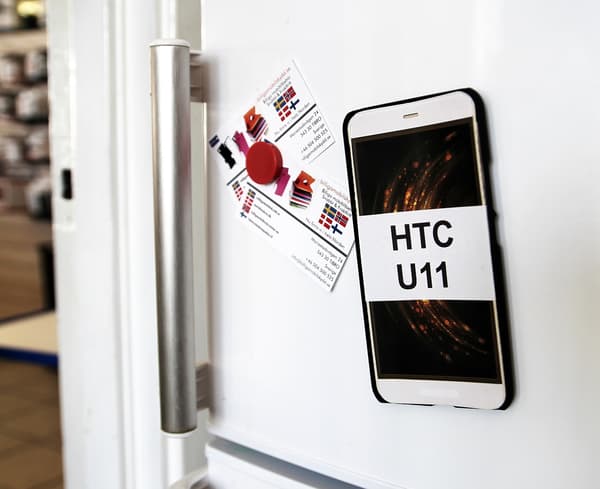 Magnet Wallet HTC U11 Hotpink