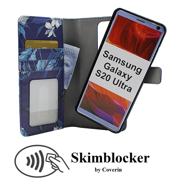 Skimblocker Magnet Designwallet Samsung Galaxy S20 Ultra