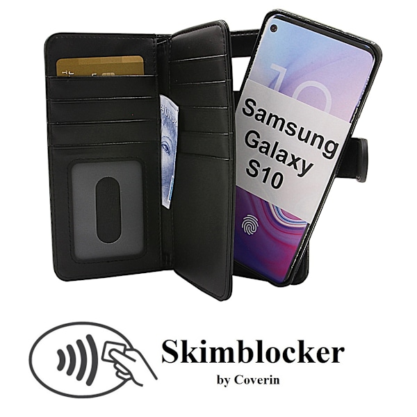 Skimblocker XL Magnet Wallet Samsung Galaxy S10 (G973F)