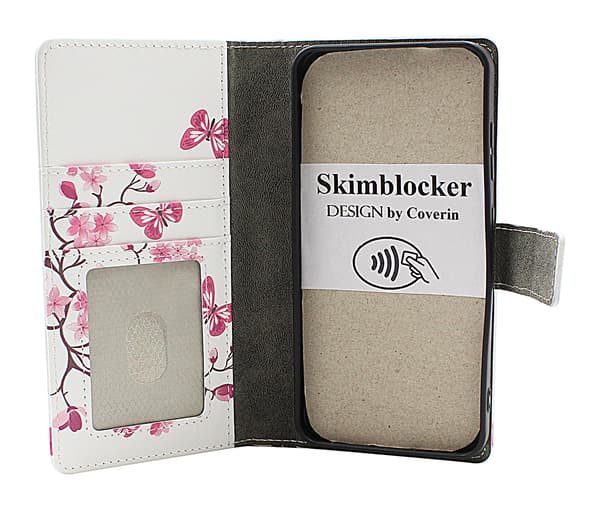 Skimblocker Samsung Galaxy S24 / S25 Plånboksfodral Design